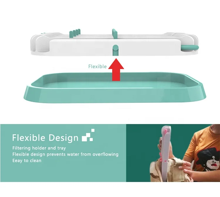 hot selling multi functions vertical plastic foldable travel portable baby bottle drying rack