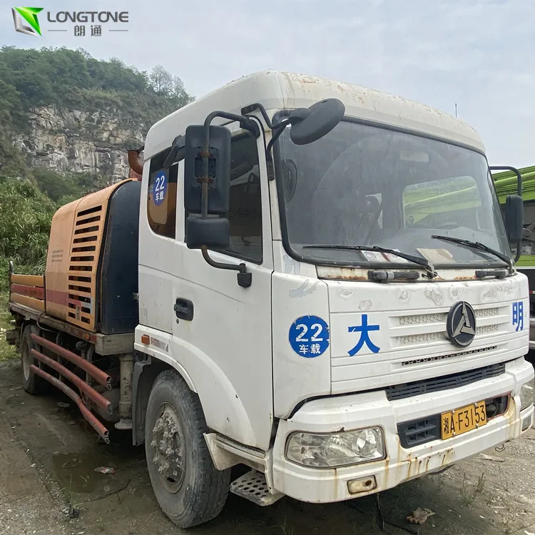 New Type Country V City Concrete Pumping Highly Efficient 37m 34 Meter Concrete Boom Pump Truck