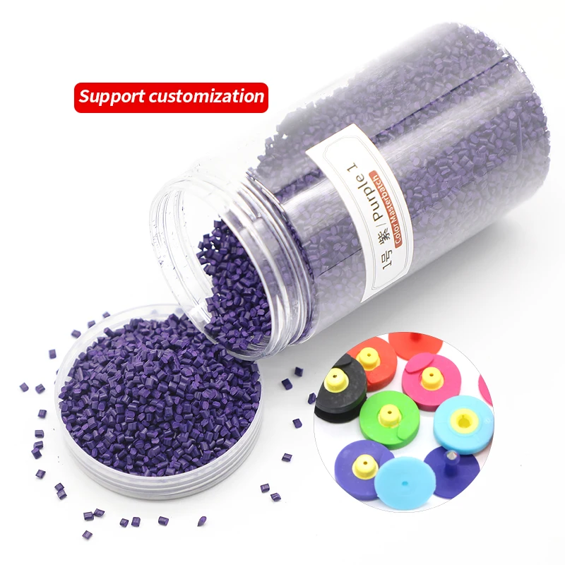 Purple Masterbatch Producer Pe Pp Pet Pla Abs Purple Plastic Masterbatch/color Master Batch Manufacturer