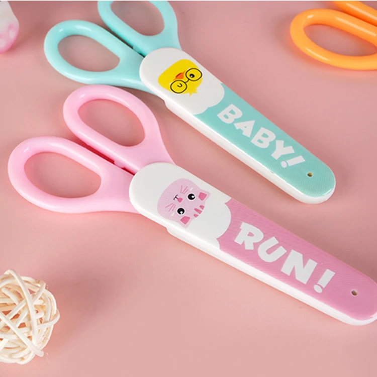 Walmart Hot Deals Stainless Steel Small Scissors  School And Office Supplies   Prevent Cuts Safety Scissors