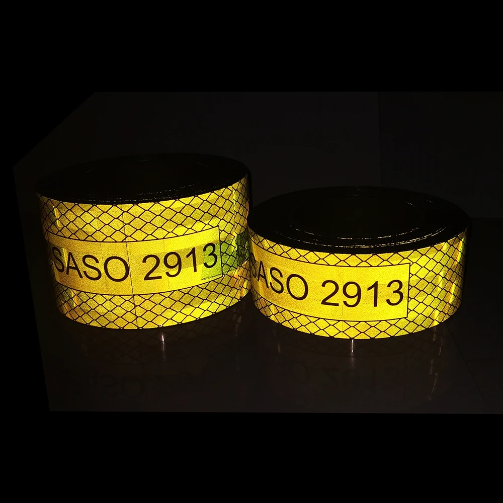 Светоотражающая лента SASO 2913 ECE 104R для Саудовской