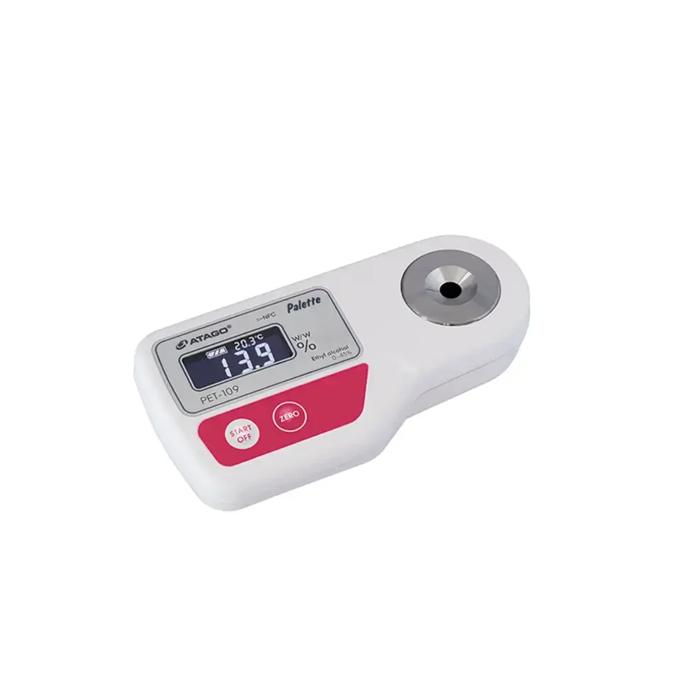 PET-109 Atago Digital Refractometer for Concentration of ethyl alcohol 0.0 to 45.0%