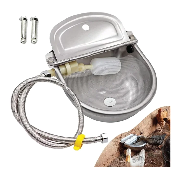 Stainless steel livestock drinking trough and cow drinking bowl with large quantity discounts