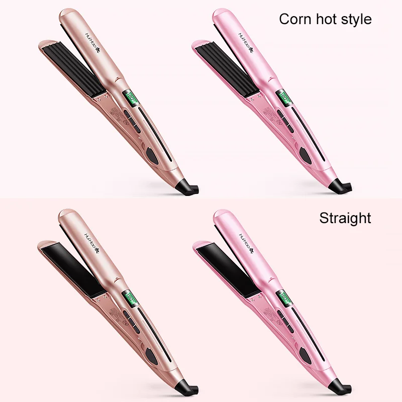 2023 Hot Selling Rollers Curlers With Clips Hair Machine 60 Second Automatic Power Outage Professional Hair Straightener