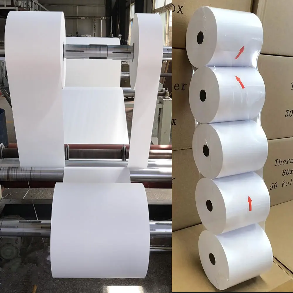 Горячая Распродажа 57 мм x 40 57x30 57x50 58 рулон термобумаги для банкомата Pos-машины медицинского супермаркета