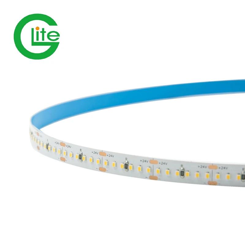 Glite High CRI90 SMD2216 White 300LEDs/M 24V IP20 with CE RoHS Certification for hotel
