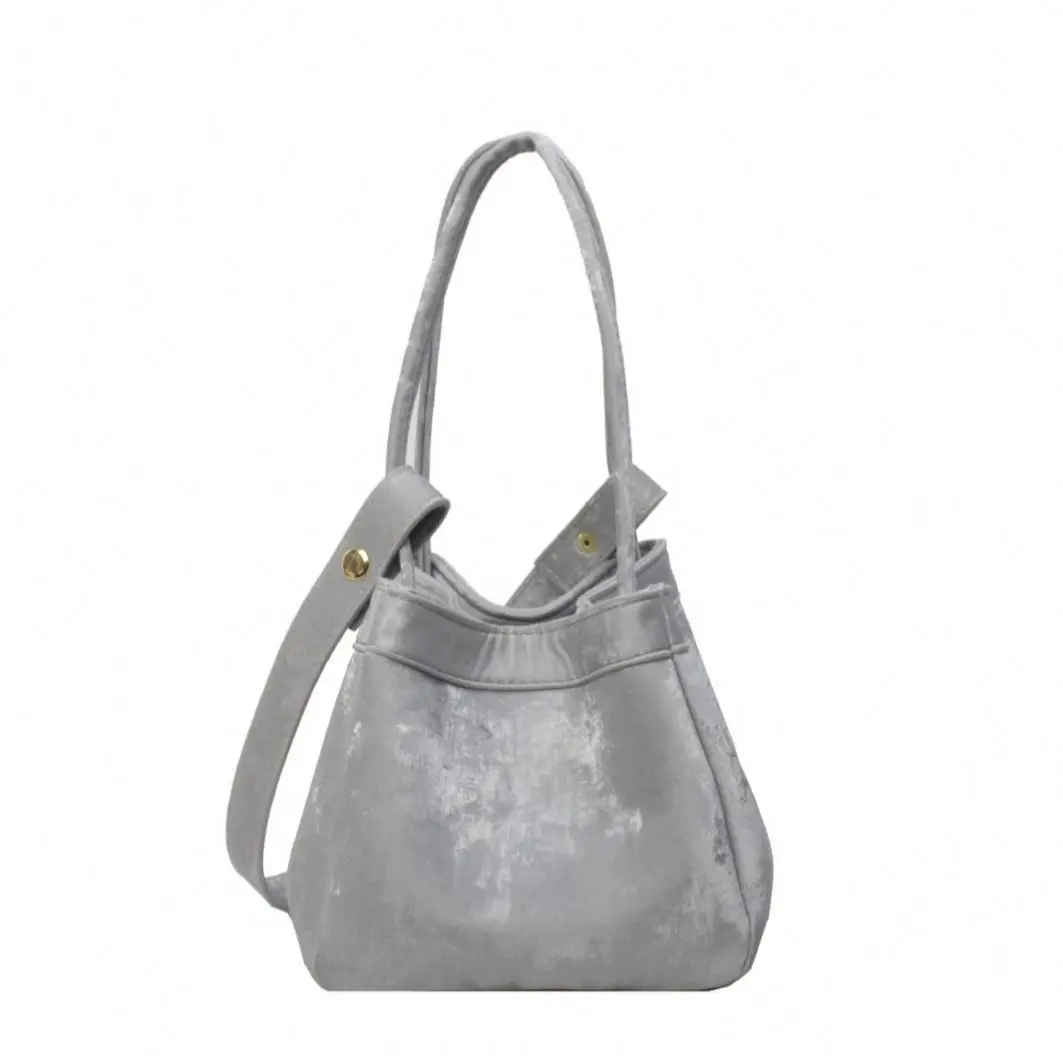 Niche Design Fashion Premium Feeling Texture Shoulder Bag Tote Bucket Bag Female