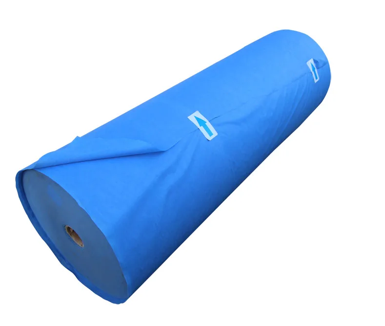 Water Resistant Tela sms Medical Blue pp Polypropylene Spunbonded Nonwoven Cloth gown fabric sms