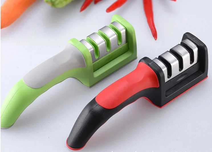 Hot Selling 3 In1 Multipurpose Portable Knife Sharpener Sharpening Tools Multi-functional Knife Sharpener With Best Price
