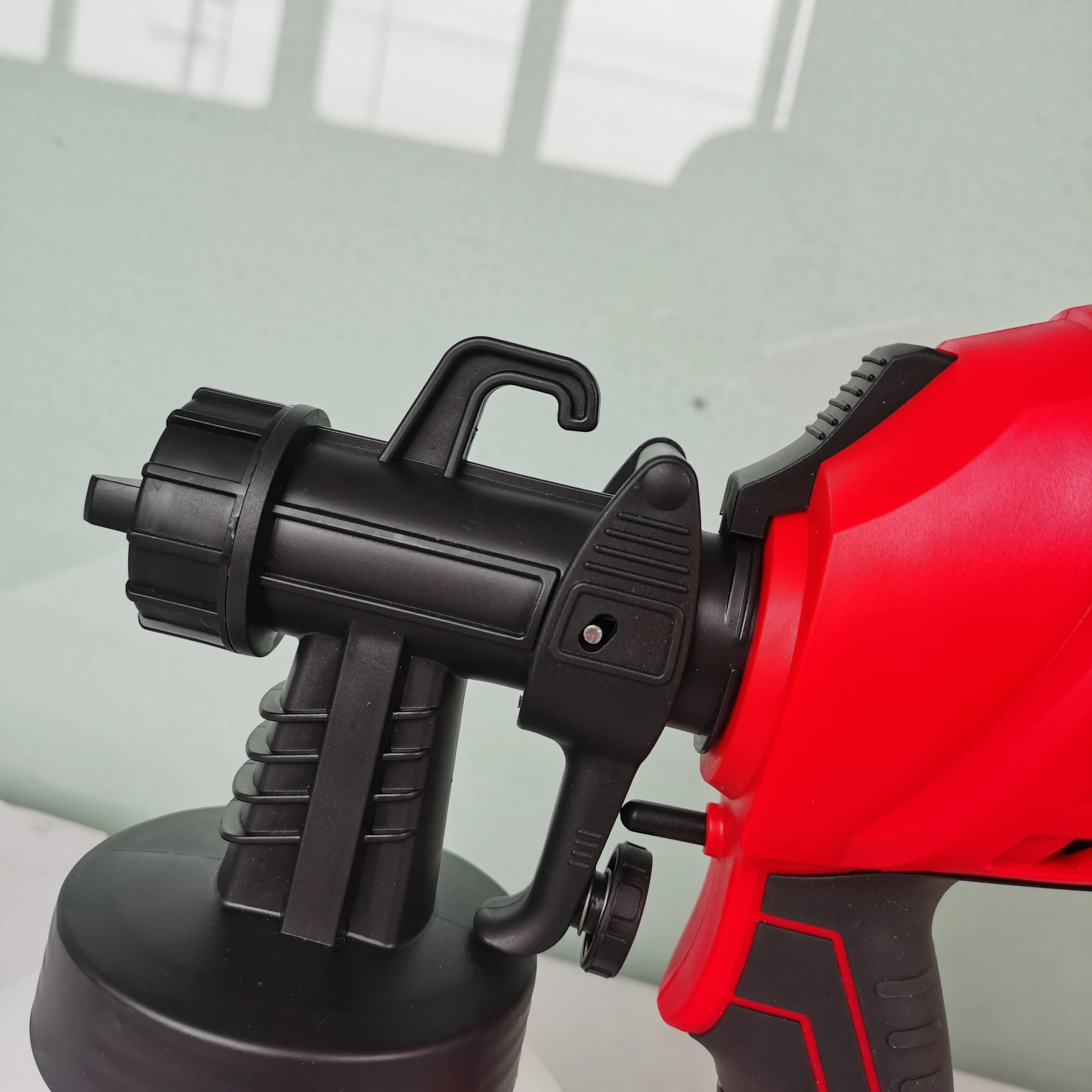 21V 2.0AH HVLP Cordless Portable Battery Power Sprayer Multi Function Electric Hand Held Paint Spray Gun Ningbo manufacture