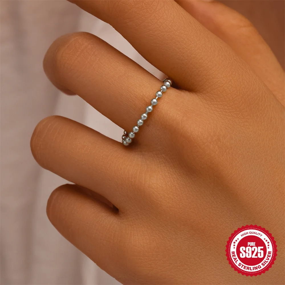 Adodo jewelry Non Tarnish 14k gold plated New 925 sterling silver Daily trendy dainty bulk sterling silver ring for 13 year girl