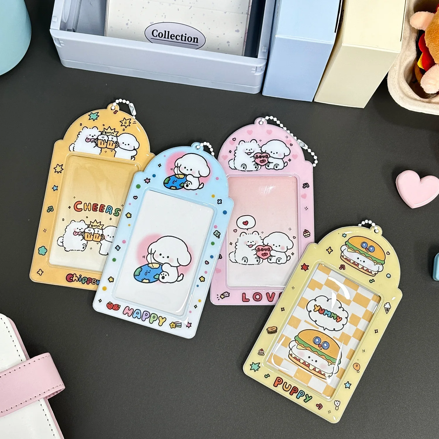 new pvc Kpop Photo card holder customize your design  holder for collection K-pop photo card holder business gift wholesale