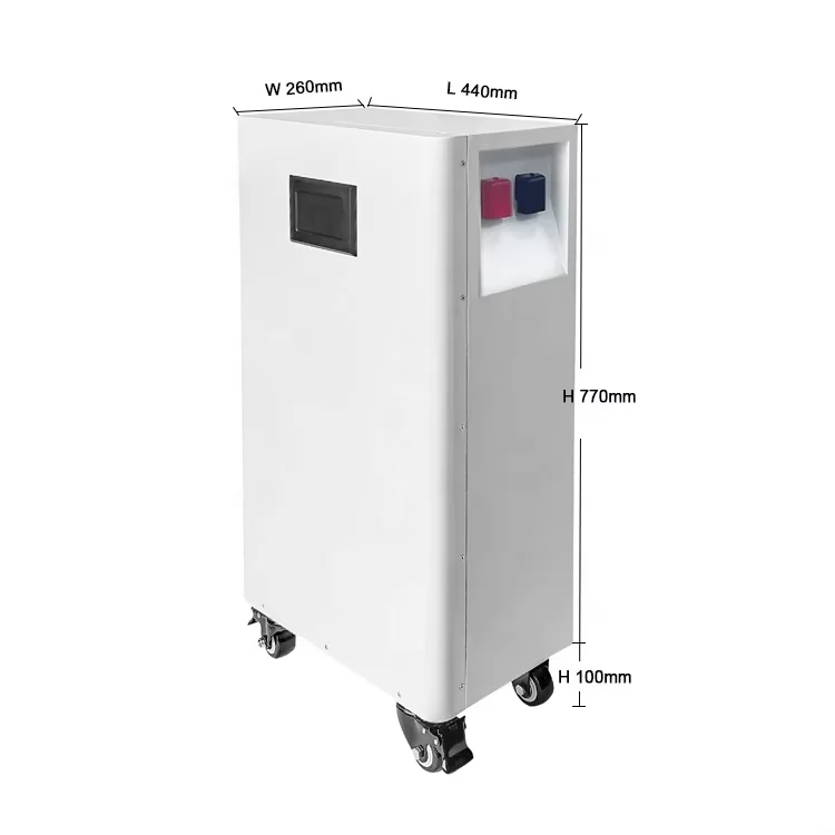 Vertical Stand UP with wheels case 48V 230Ah LiFePO4 Lithium Phosphate Battery Pack DIY Kits Assemble Box Without cells