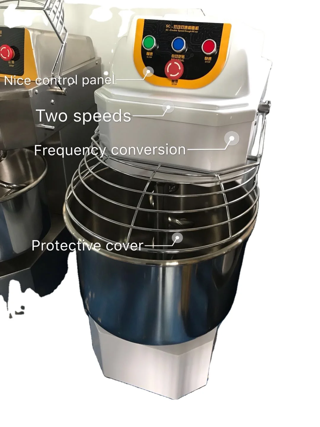 Low Price Wholesale Food Mixer Bread Dough Mixing Machine Multifunctional Dough Mixer Electric Motor Provided 20 Oven Restaurant