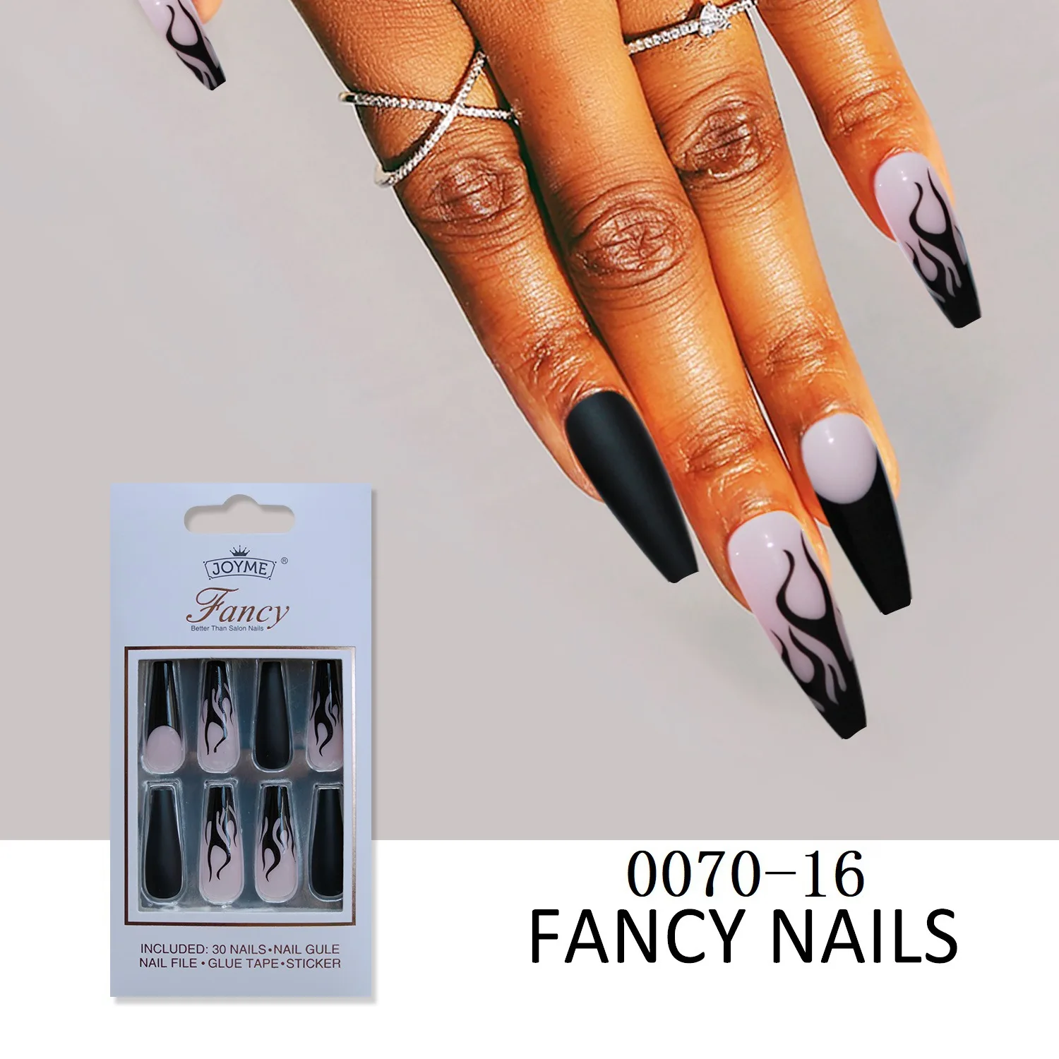 Press On Nail Full Cover false Nails Luxury Rhinestone Glitter Beautiful Bride Wedding false Nails