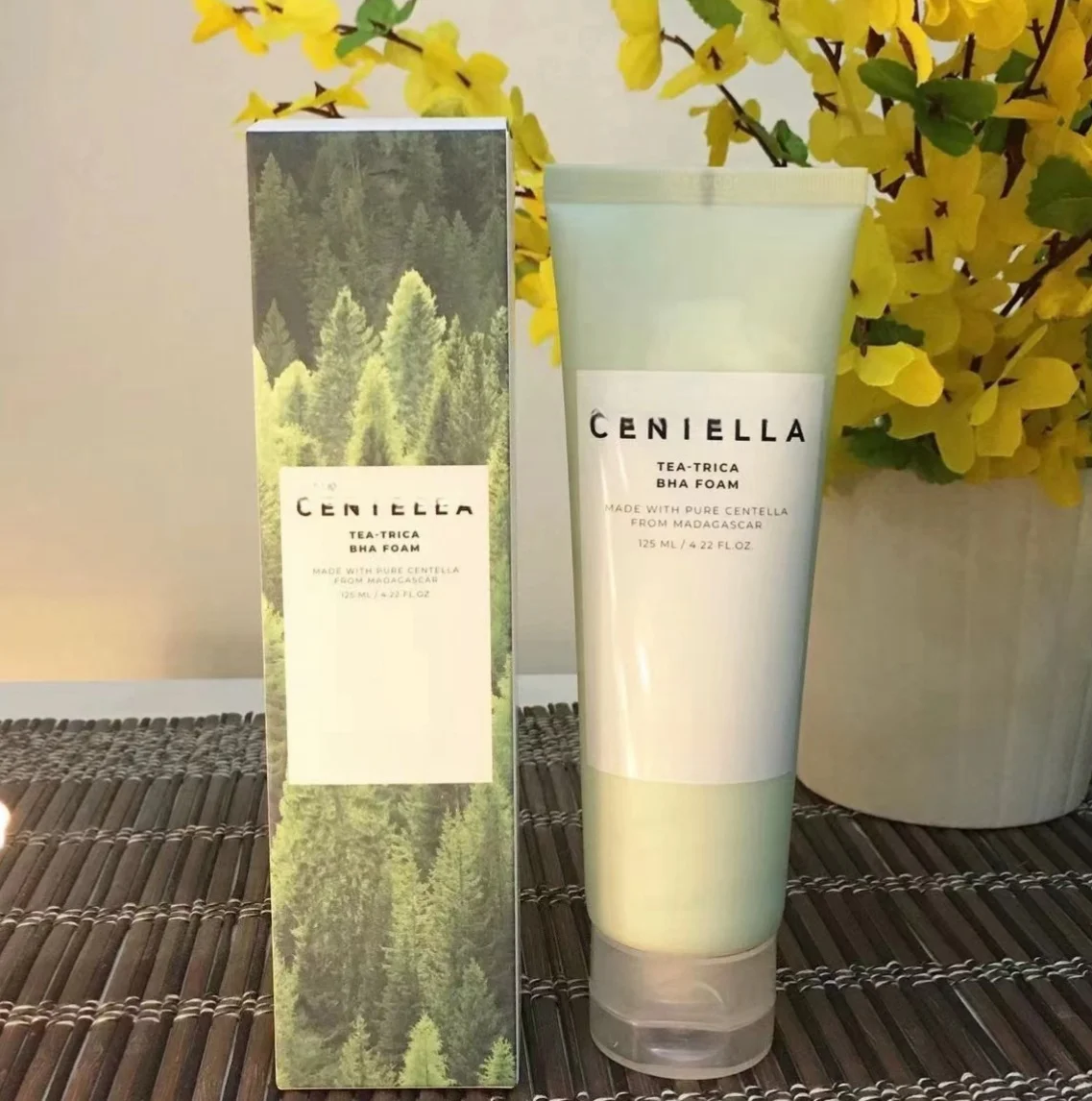 SKIN 104 Centella Tea Trica Bha Foam Cleanser vegan soothing gentle cleansing 125ml