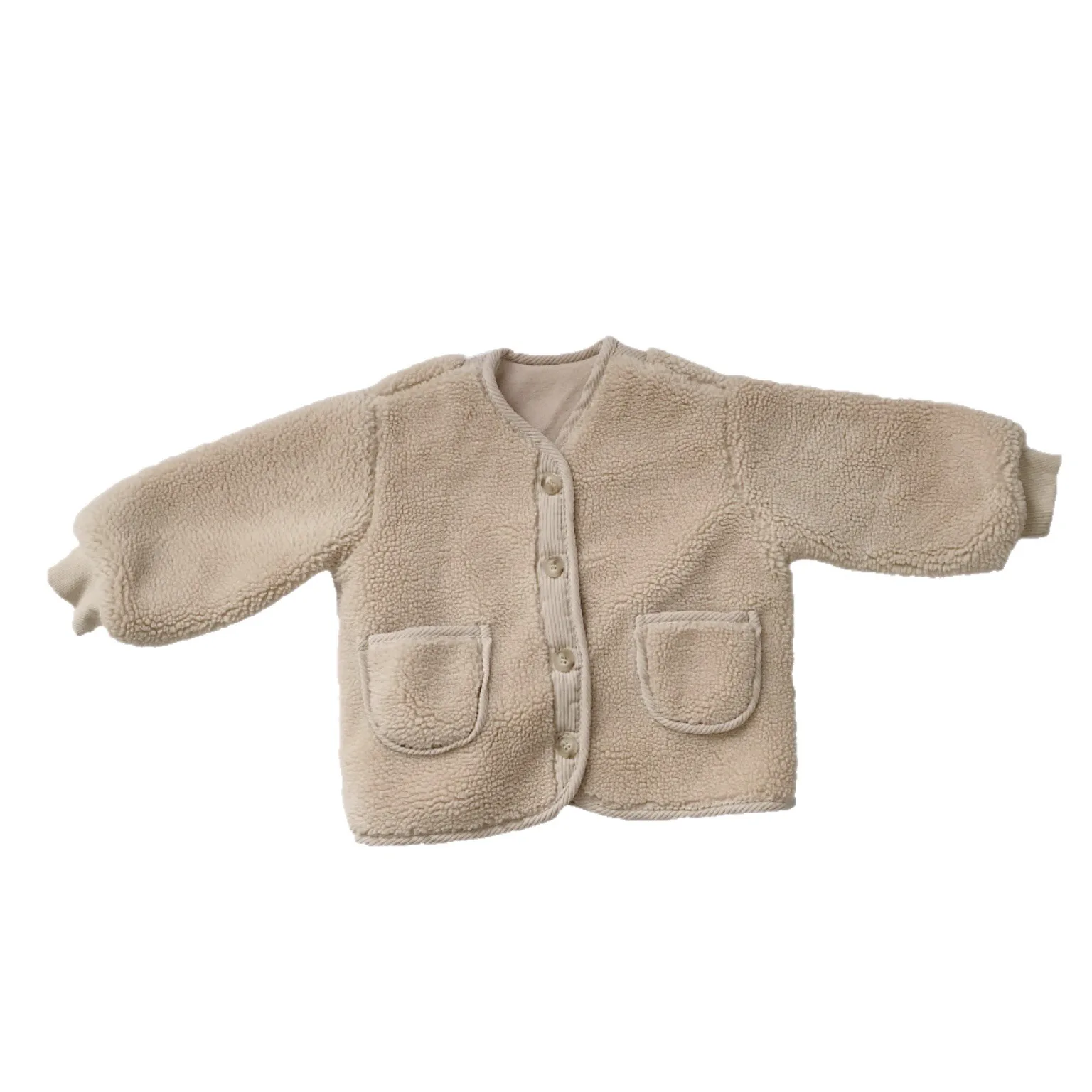 2019 симпатичный дизайн зимняя детская флисовая куртка оптом