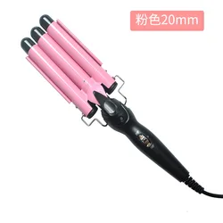 Hot Selling Wavy Iron Wand Triple Curling Interchangeable Straightener Hair Curler