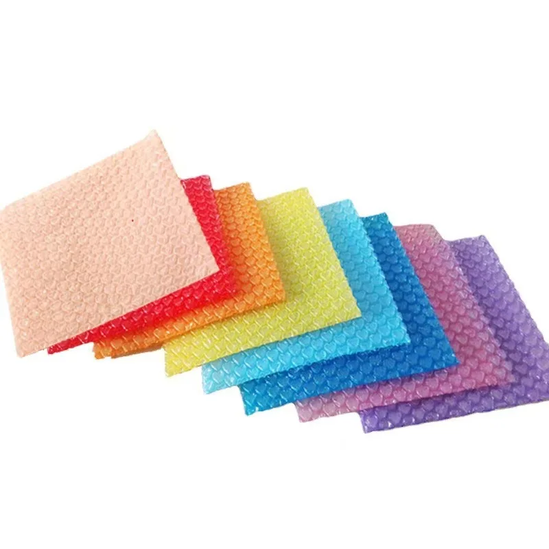 Shape Heart Plastic Film Inside Bubble Mailers Envelopes Shockproof Gift Pink Waterproof Packing Bags