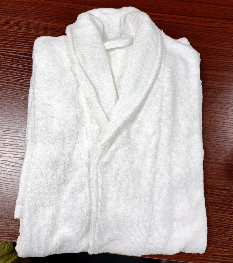 Wholesale Natural Bamboo Bathrobe Warm Bath Dress Robe For Women and Men