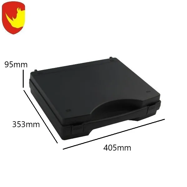 Custom simple tools storage plastic handle PP carry case