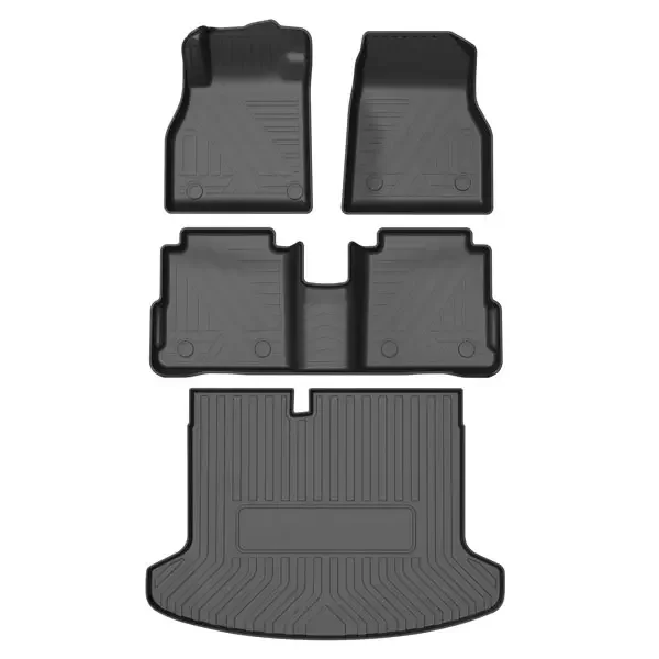 Customized Full Set Non Slip Waterproof 3D TPE Car Floor Mats Cargo Liner For Nissan KICKS 2017-2023