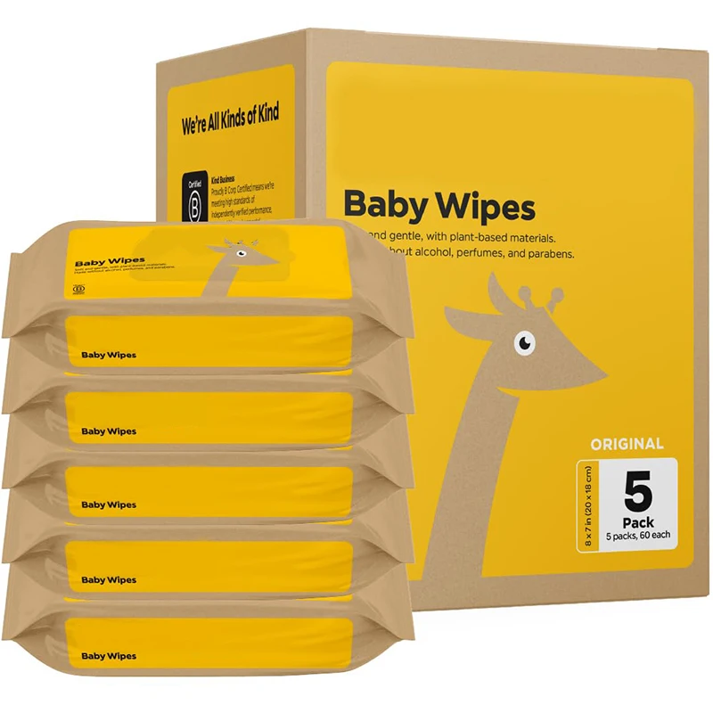 Manufacturers Bamboo Flushable Safe And ECO Friendly Biodegradable Toilet Wet Wipes Paper Suitable For Adult And Baby
