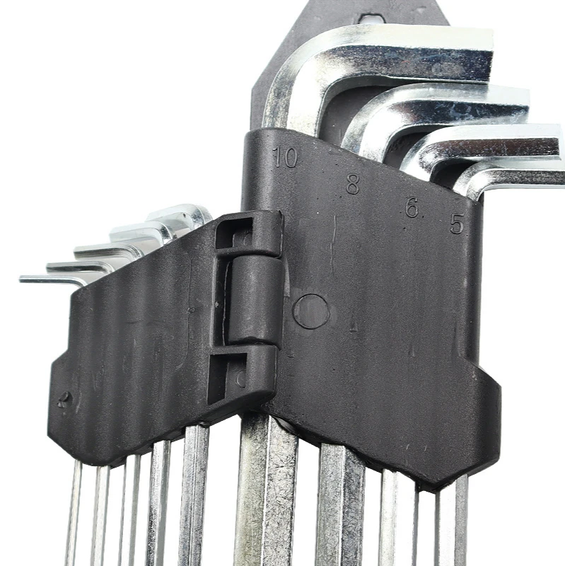 flat head L-shaped L-type Inner hexagon wrench set Multi Wrench Tool Hand Pliers Hexagonal Allen Key Set