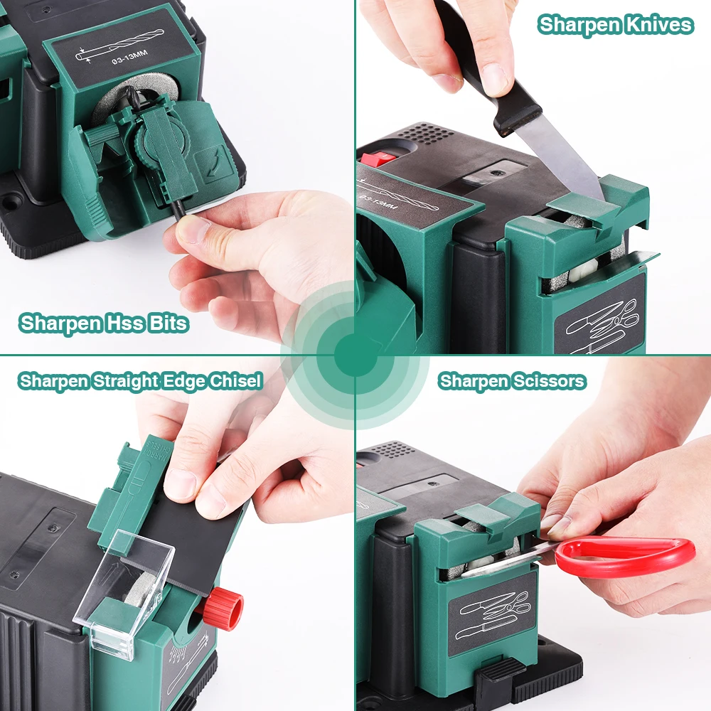 Electric Multi-Task Scissor multifunctional chisel plane blade Sharpener