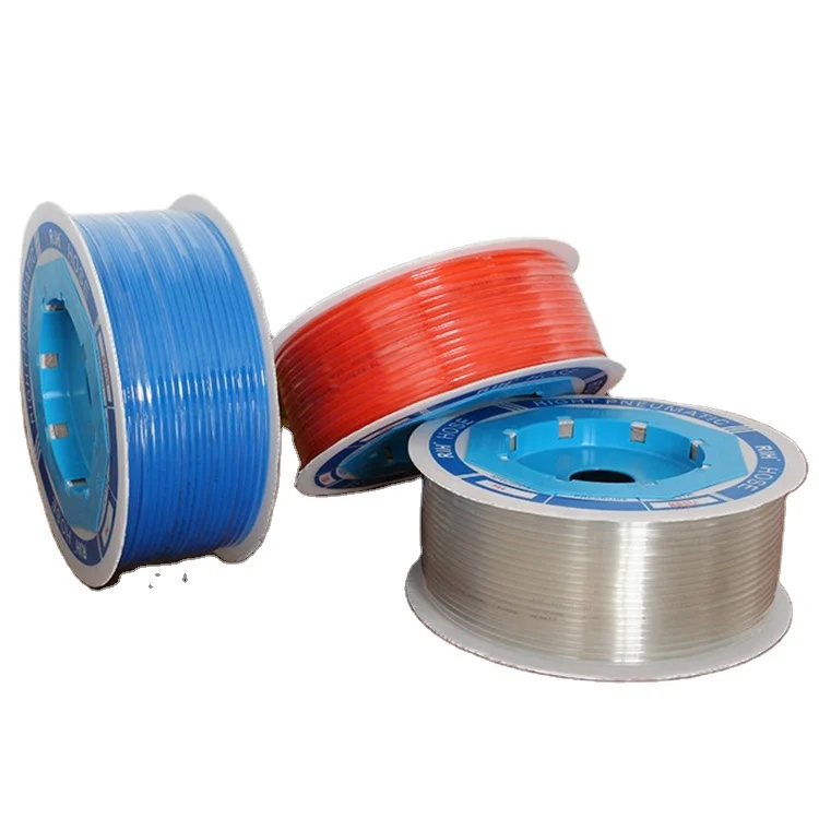 Blue color pneumatic pipe air duct 8x5mm PU REEL polyurethane hose