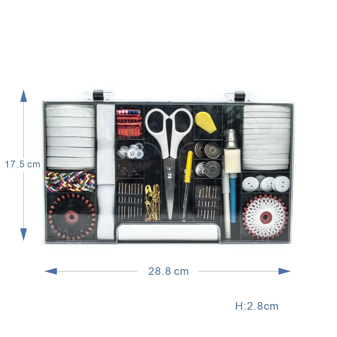 90 pcs pack multi function professional sewing kit box for hand sewing and sewing machine