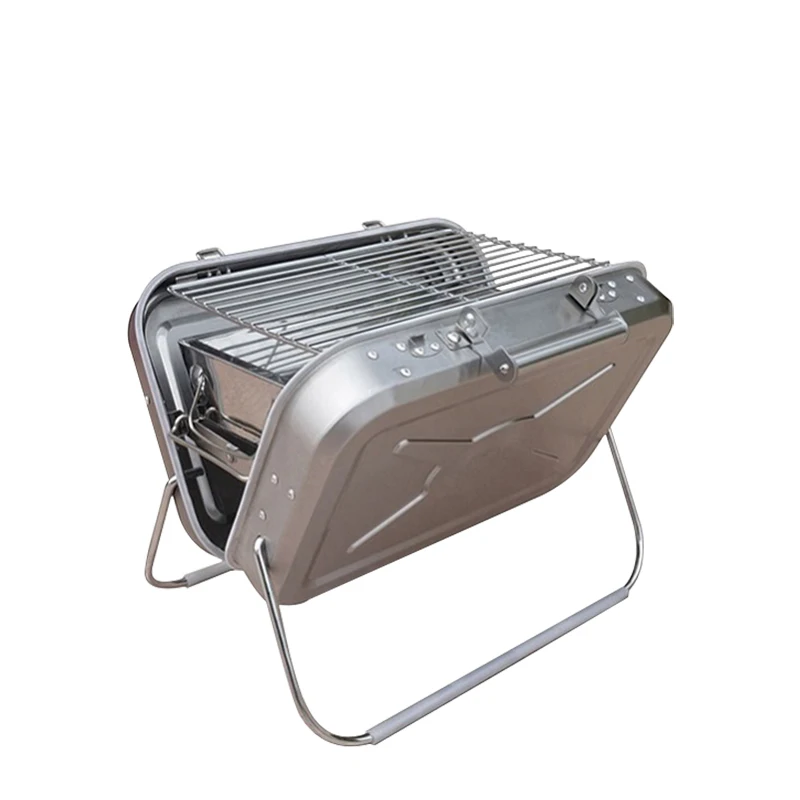 stainless steel outdoor gas grill kitchen outdoor cooking  portable fold gas bbq grill