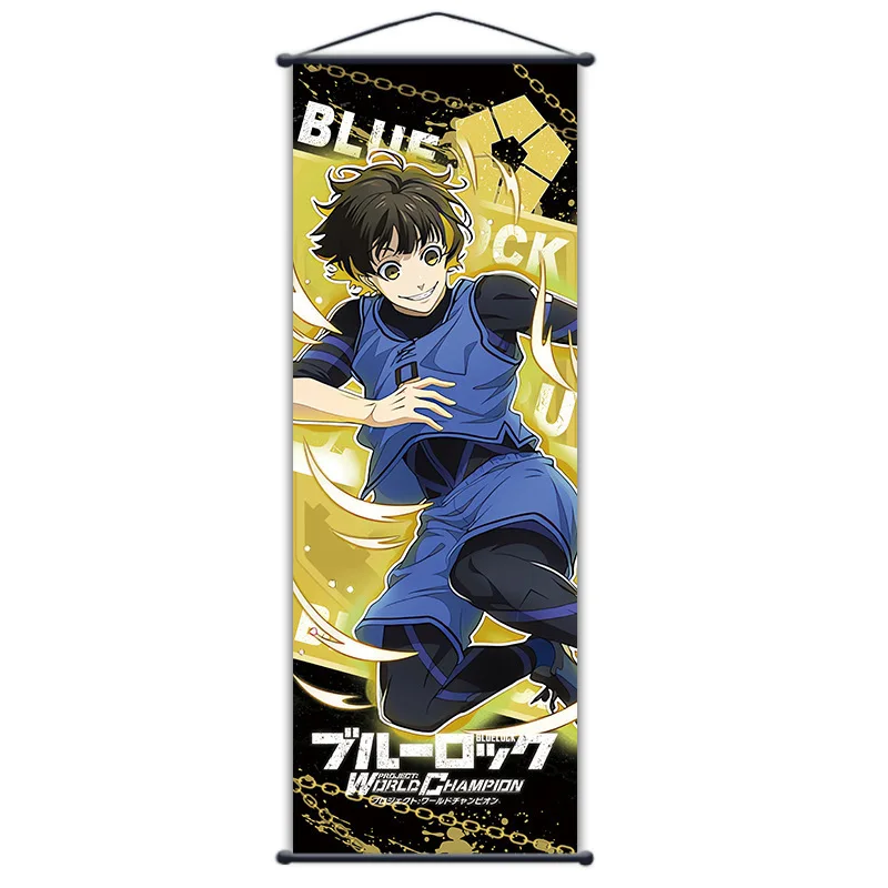 Animation Decoration Hanging Picture Custom Sublimation Printed Scroll Poster Waterproof Beautiful Mural Christmas Gift