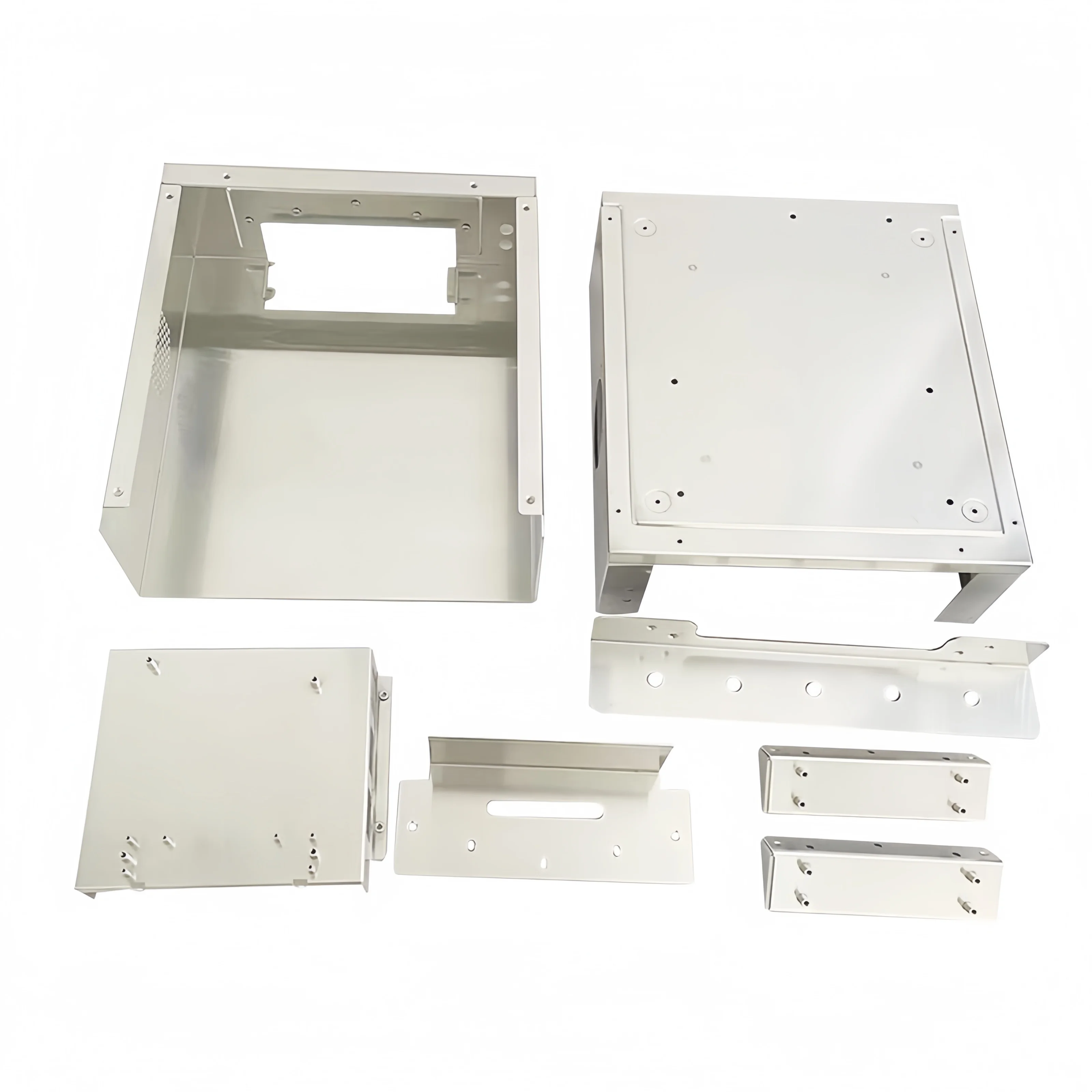 dongguan Custom Tinplate Stainless Steel Nickel Silver RF Shield  PCB Shielding Cover Case EMI Shield Box Shielding Frame