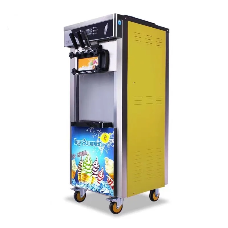 25L/H 3 Flavor Frozen Yogurt  Soft Ice Cream Maker Machine  ice cream making machine