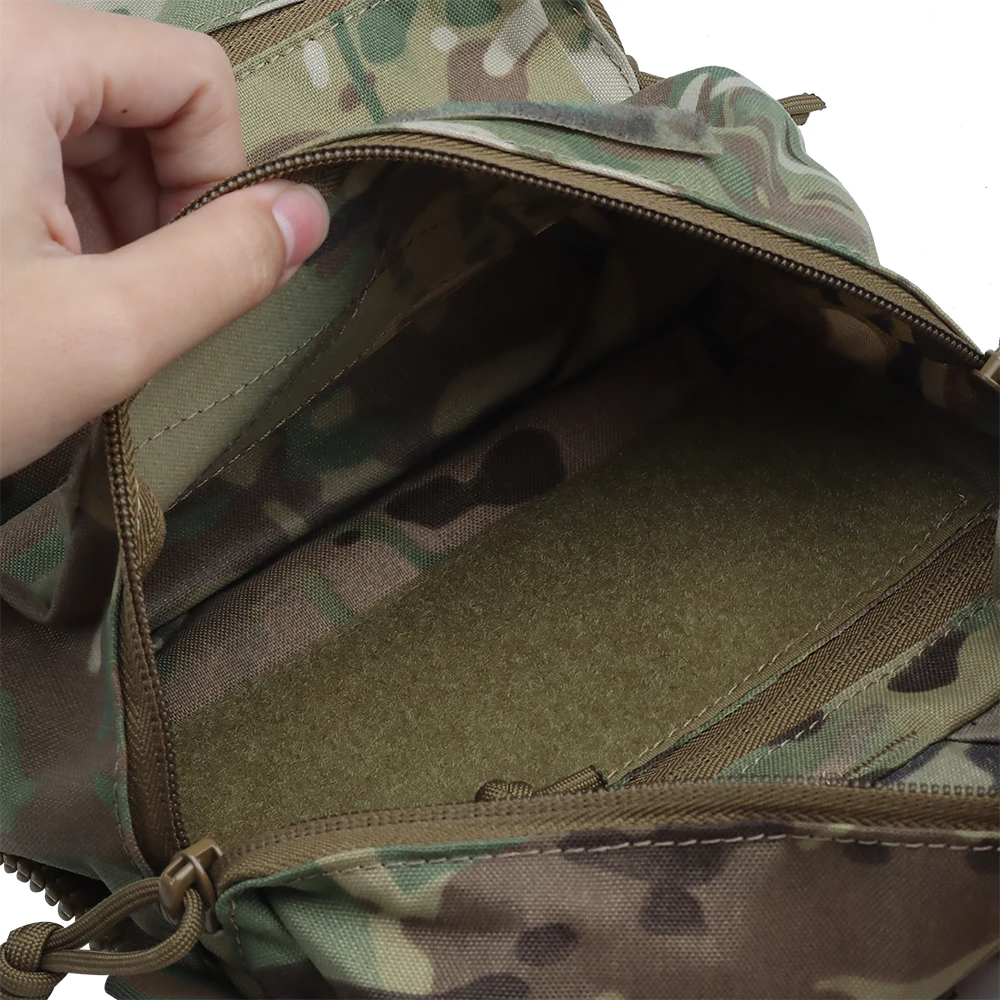 Cordura тактическая мягкая задняя панель двойная сумка подходит для Ferro Concept FCPC V5 plate carrier