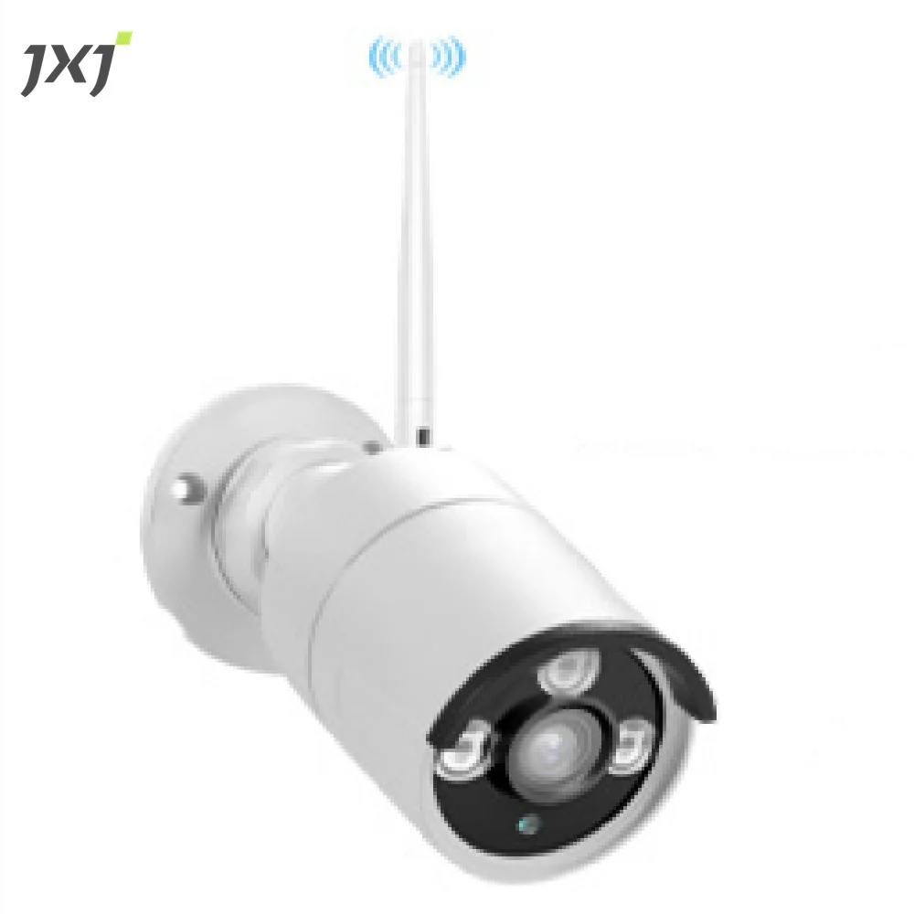 JXJ Home Surveillance CCTV Wireless System 4ch Tuya Smart Wifi Nvr Kit Outdoor 1080p 4 Channel Security Hd IP Camera Nvr Kit