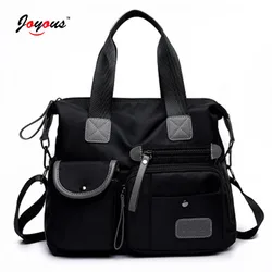Nylon Handbags Messenger Ladies Shoulder Leather Decorated Portable Travel Woman Bags Fashion Womens Bag