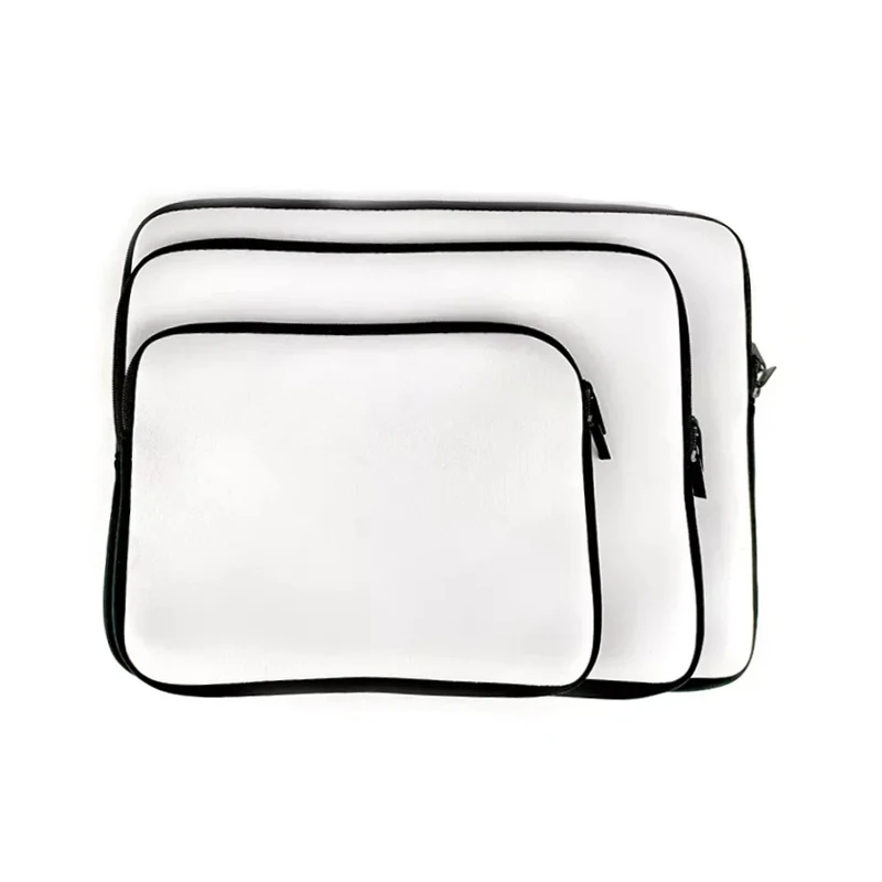 Durable Waterproof Neoprene Laptop Sleeve Bag Protection Travel Note Book Case with Zipper Briefcase Bag