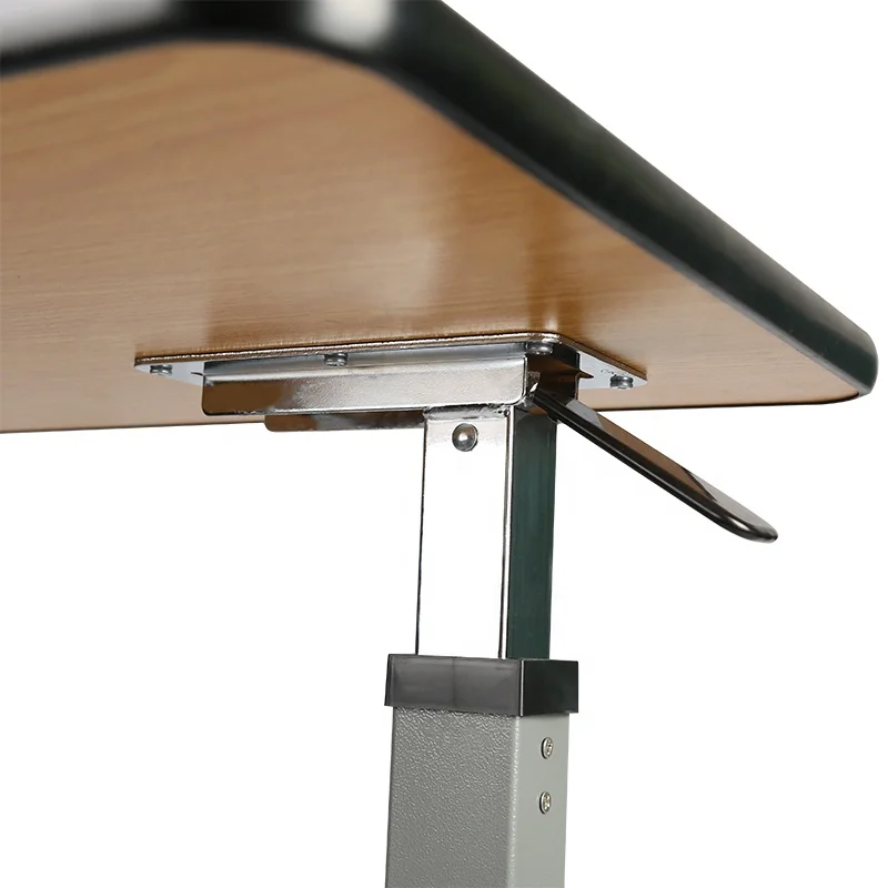 Hospital furniture dinner table set overbed table for patient