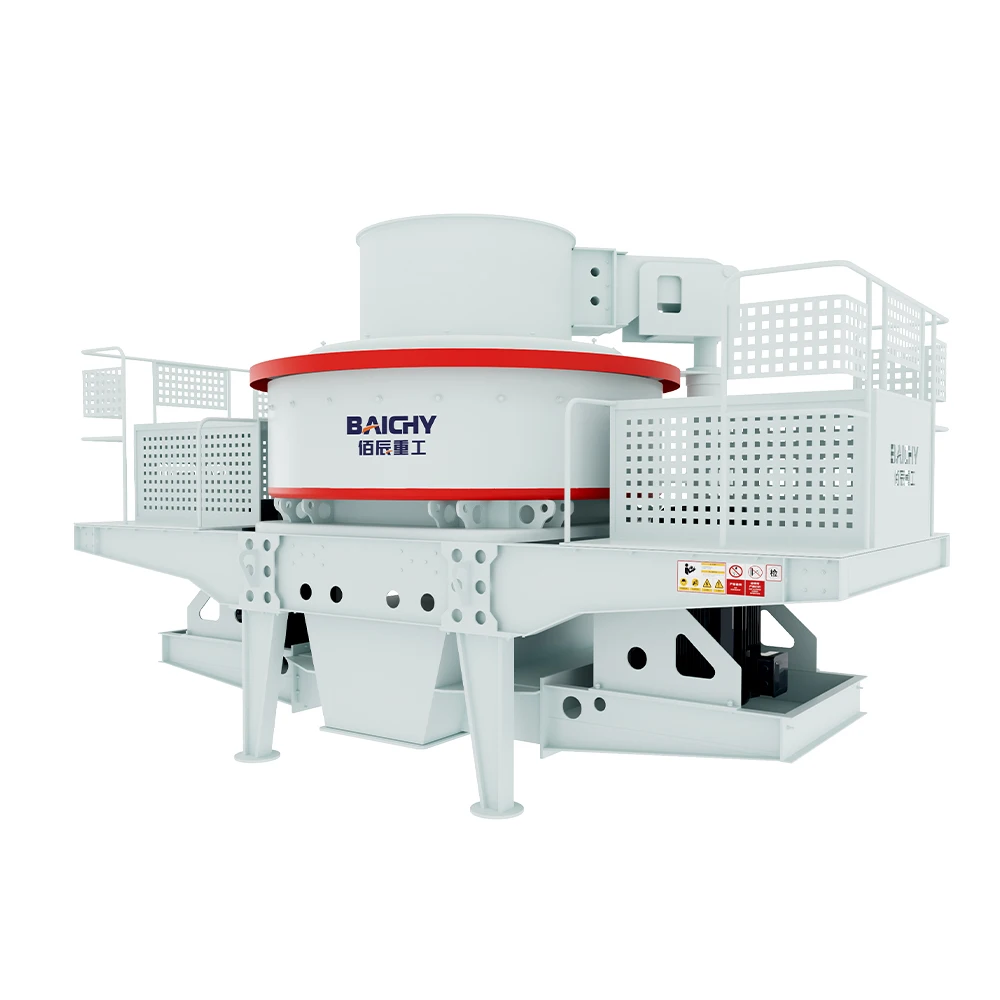 Quarry Granite Silica Stone Sand Production Line, River Pebble Glass Sand Maker Machine, Vertical Artificial Sand Making Machine