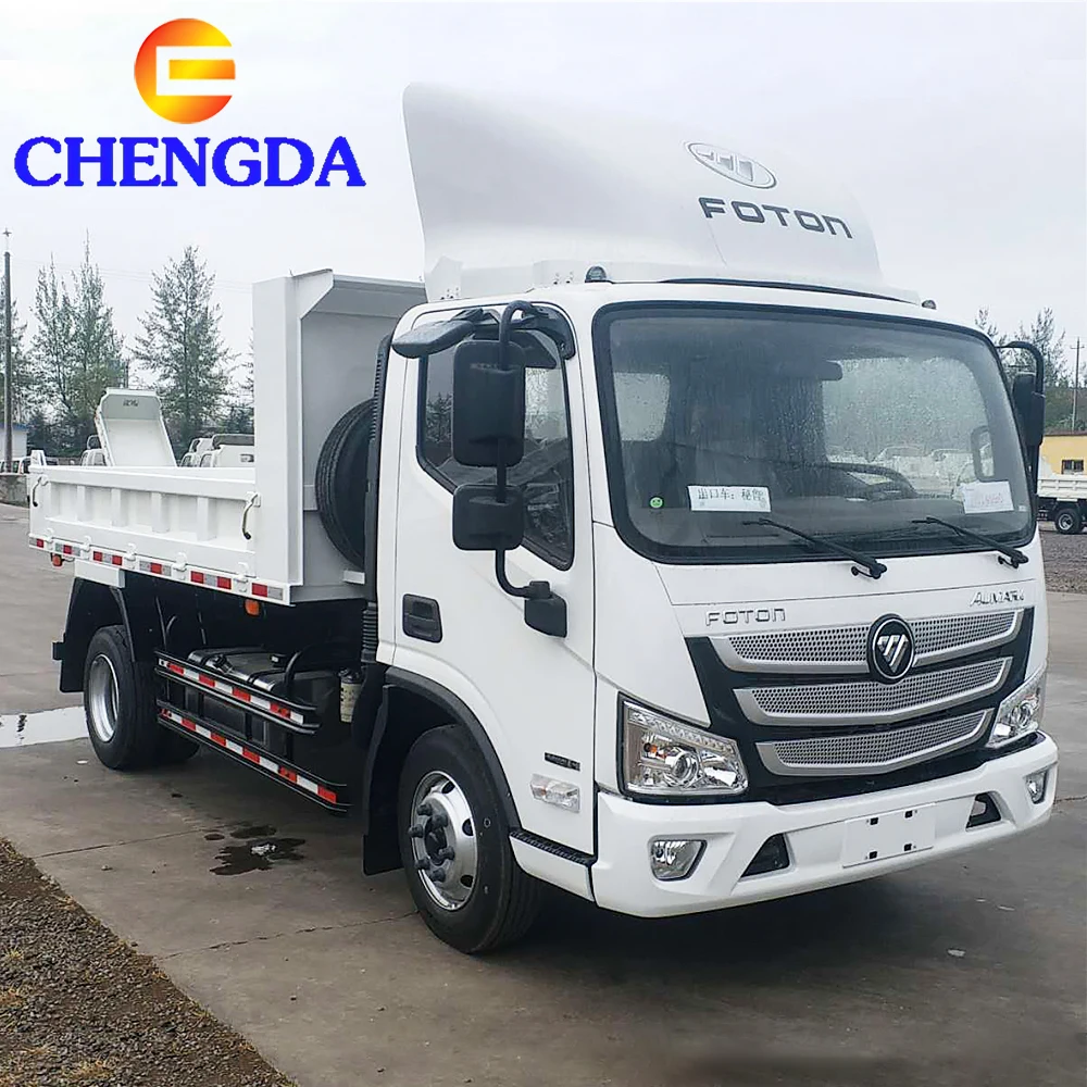 Brand New Foton Euromuck S 10 Ton Mini Light Lorry Cargo Truck Transport 4x2 4x4 Small Tipper Dump Truck