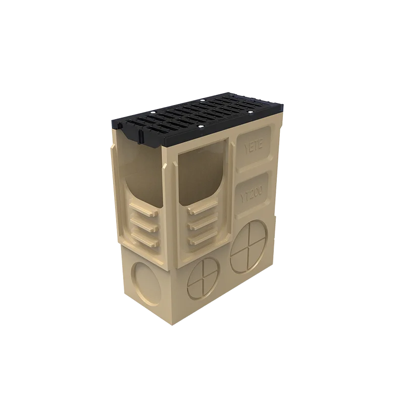 Polymer concrete sump resin concrete collection well inspection chamber