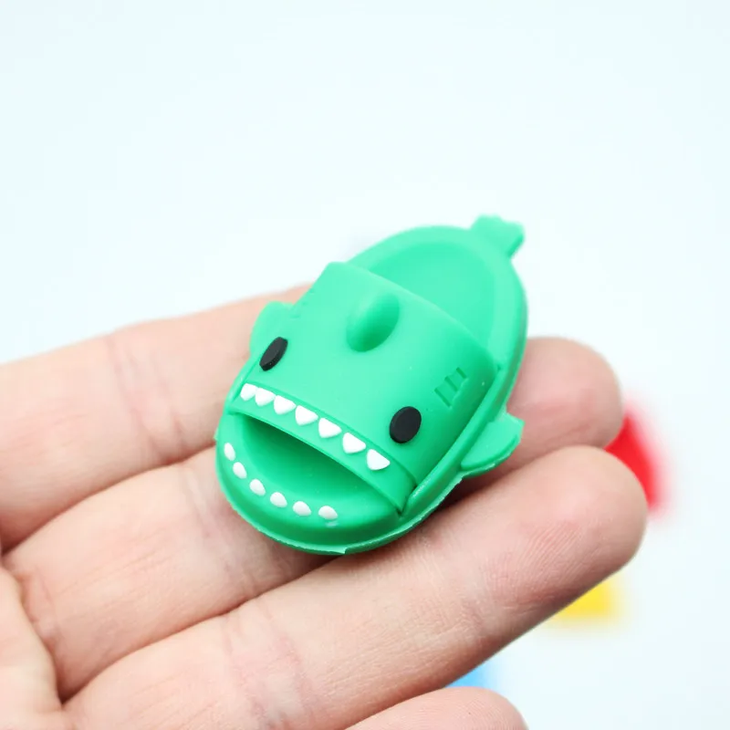 Good quality Doll House Miniature  Mini  doll Shark shoes slipper slippers