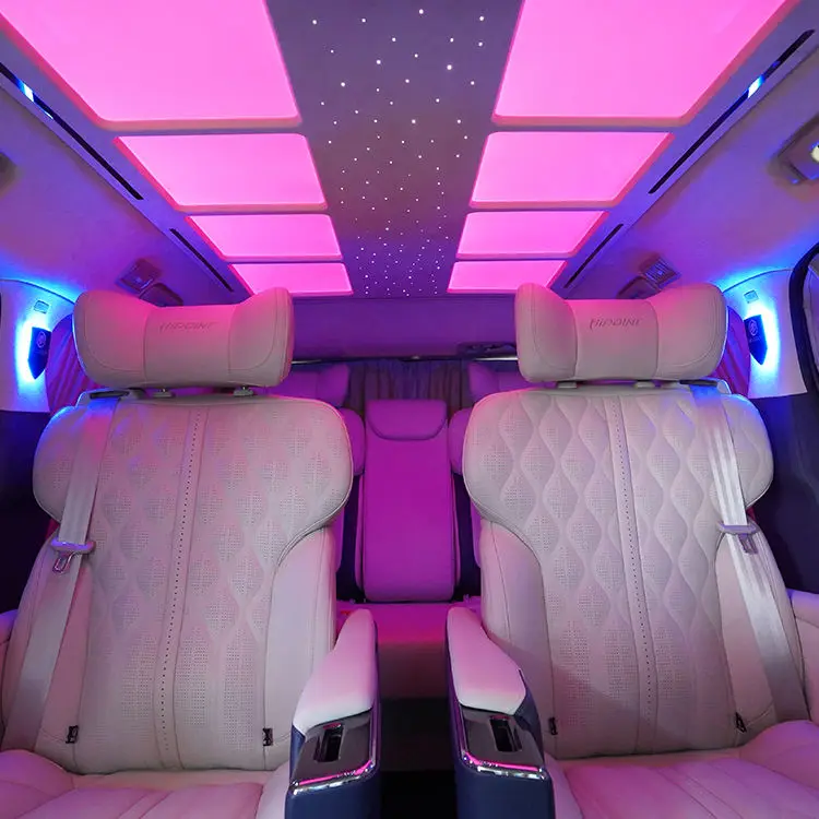 Luxury custom VIP electric heating massage swivel reclining Car Captain Seats For v-class/carnival/hiace
