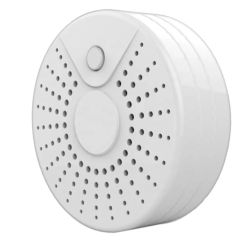 Wifi Smoke Alarm Detection Sensor Tuya Smart Smoke Detector for Home Security