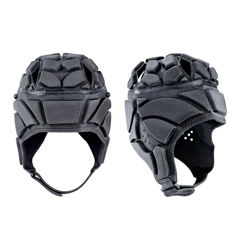 Professional Football Soccer Goalkeeper Headgear Comfortable Sports Rugby Crash Helmet