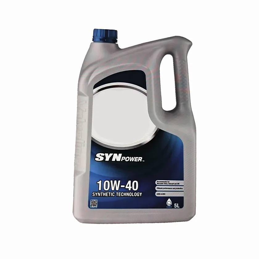 High mileage oil 5 Liter 10w-40 Fully Synthetic Engine Oil wholesale price Lubricant motor oil