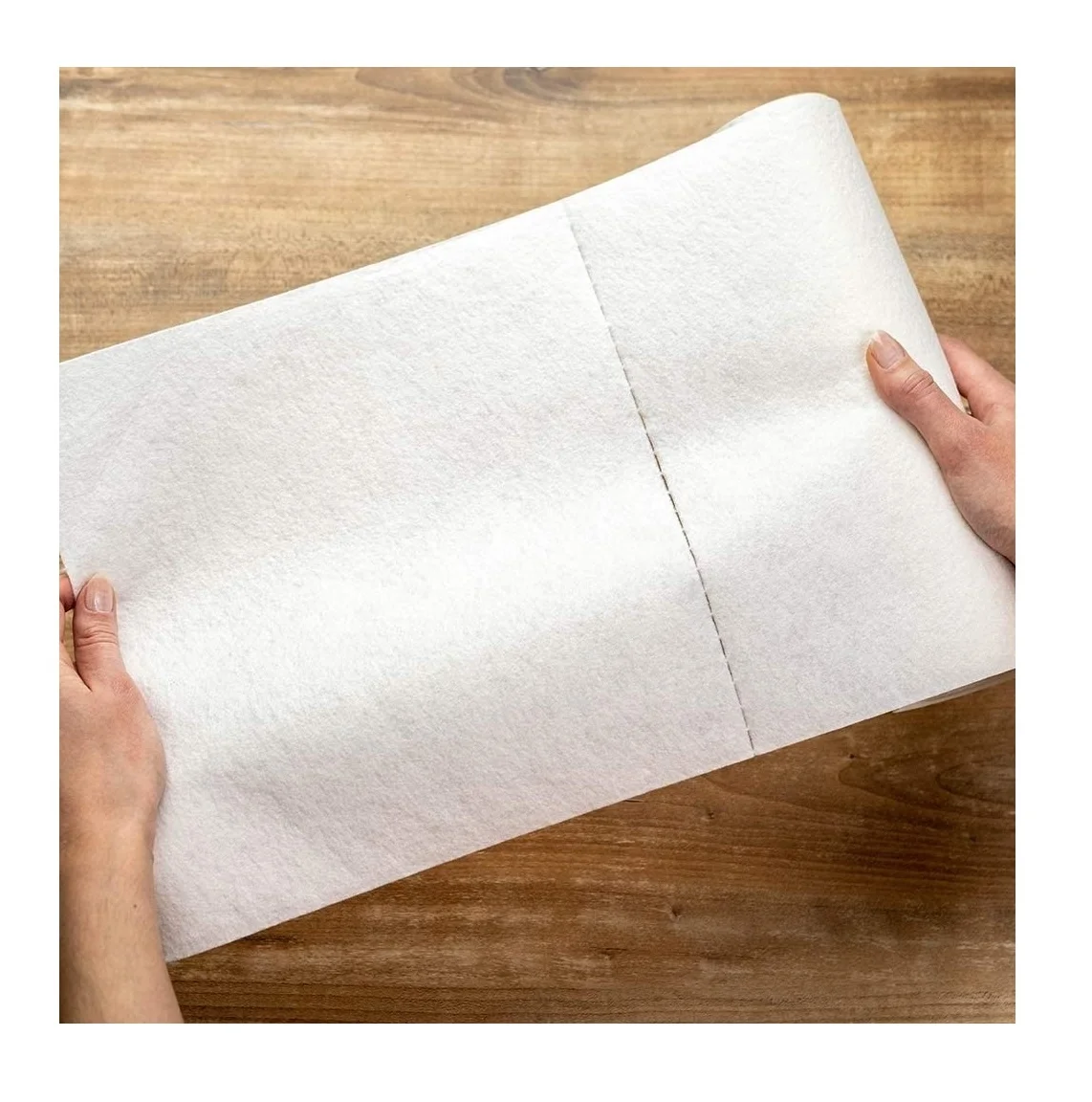 Reusable Paper Towels Bamboo Fiber Kitchen Dish Cloth Roll Cleaning Rag Reusable Washable Nature Cotton Multipurpose Wipes