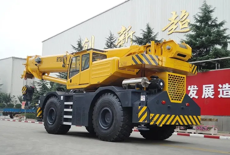 Chinese Manufacturer Sale New Rt80 80 Ton 80ton Mobile Telescopic Boom Rough Terrain Truck Crane Best Price